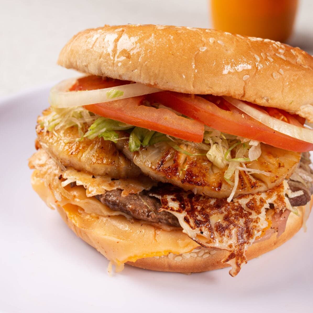 Hamburguesa Hawaiina