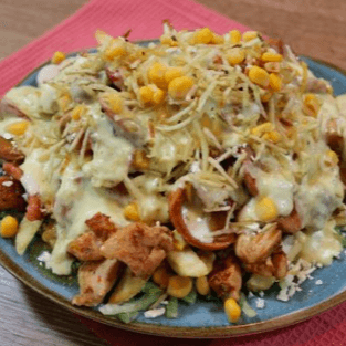 Salchipapa Especial