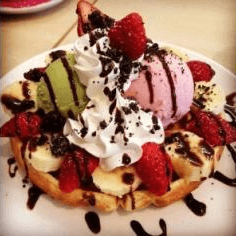 Combo Waffle + Malteada
