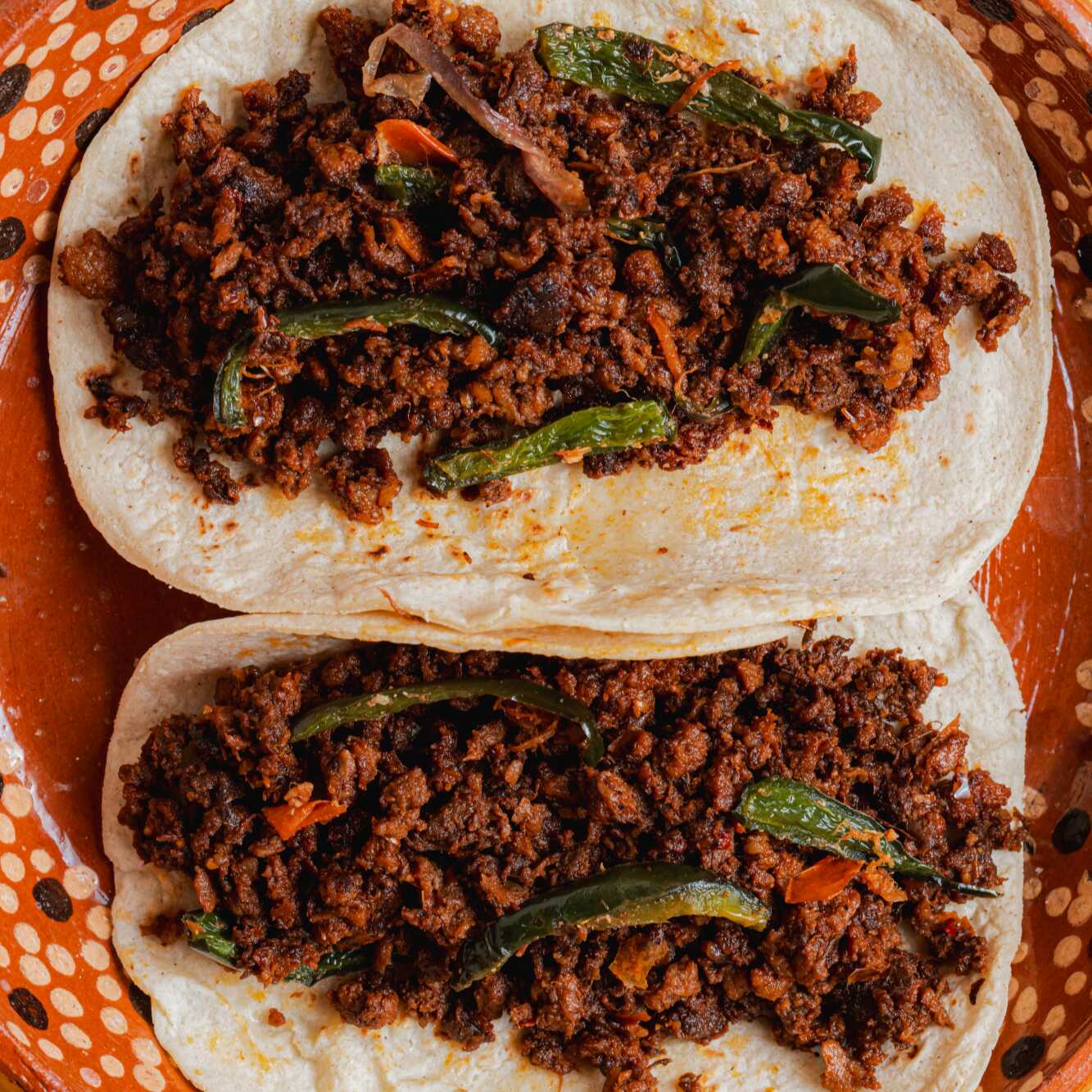 3 x Taco de Chicharnitas (opción bebida + papas)