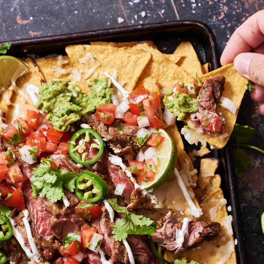Nachos con Carne