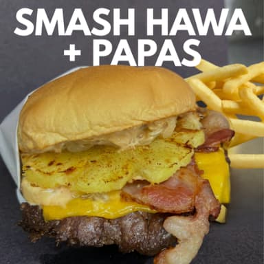 SMASH HAWAIANA C/ PAPAS