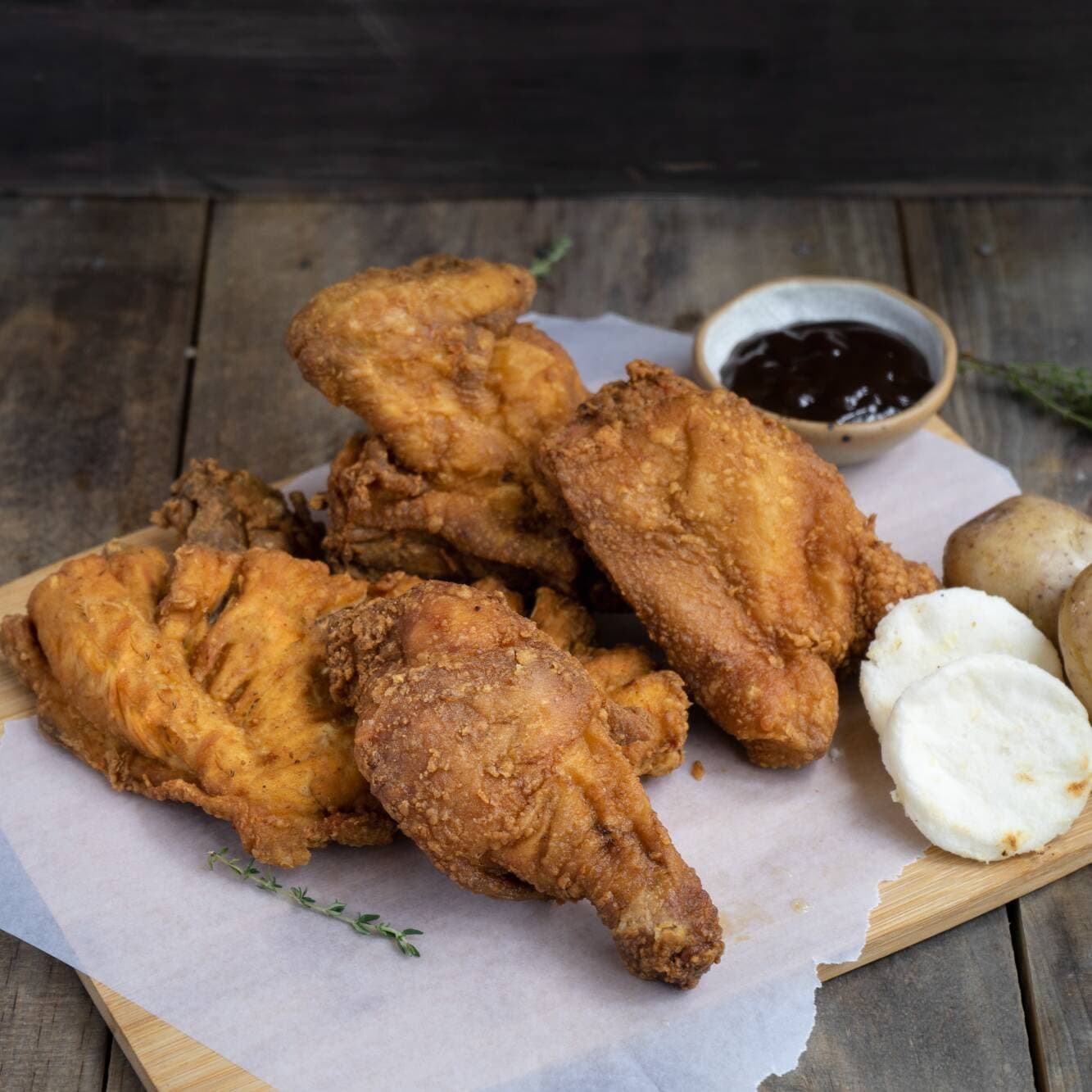 1/2 Pollo Apanado
