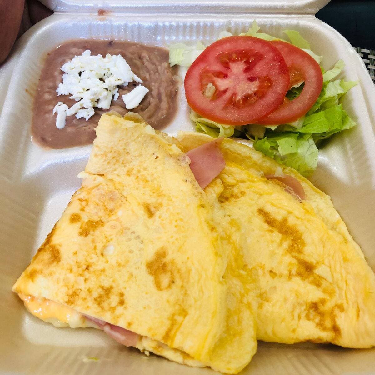 Omelet Jamon