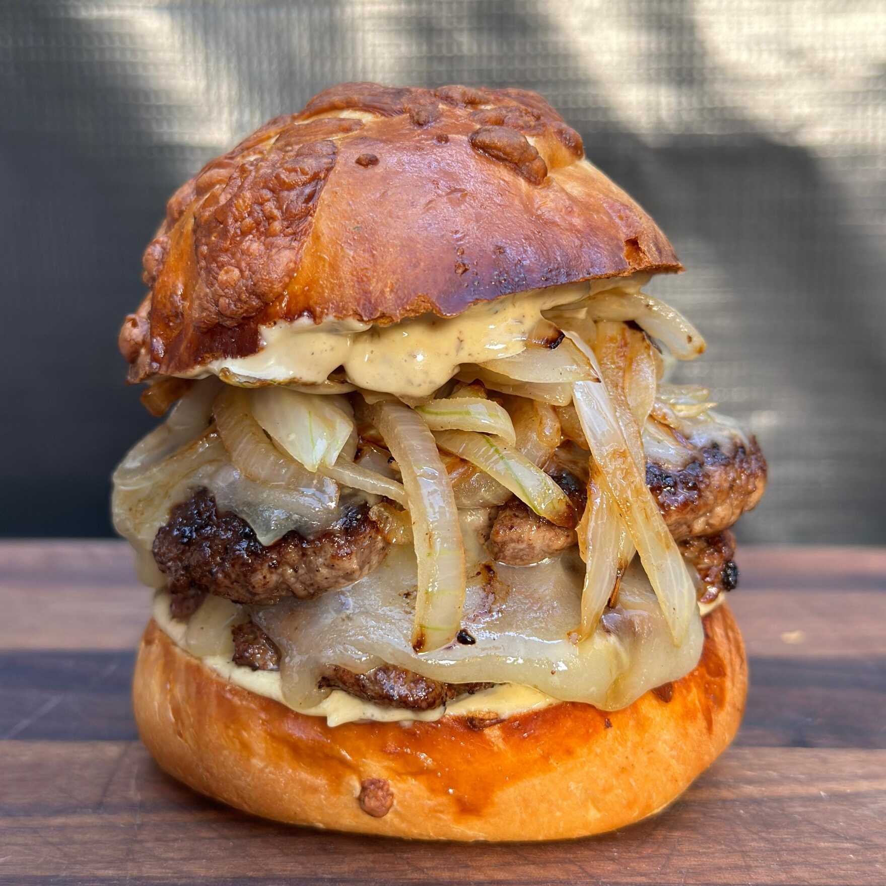 Smash Truffle Burger Combo