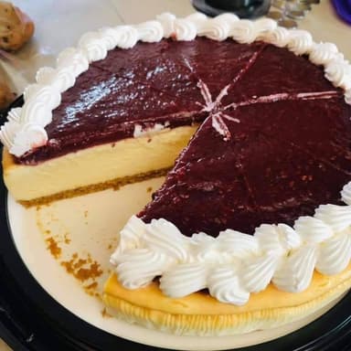 Rebanada Cheesecake de Zarzamora