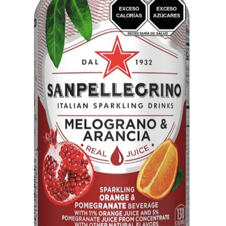 Agua Mineral San Pellegrino Granada y Naranja