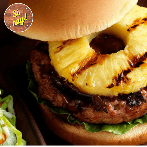 Hamburguesa Hawaiana JUMBO
