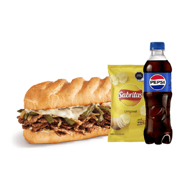 Combo Steak & Cheese Mediano