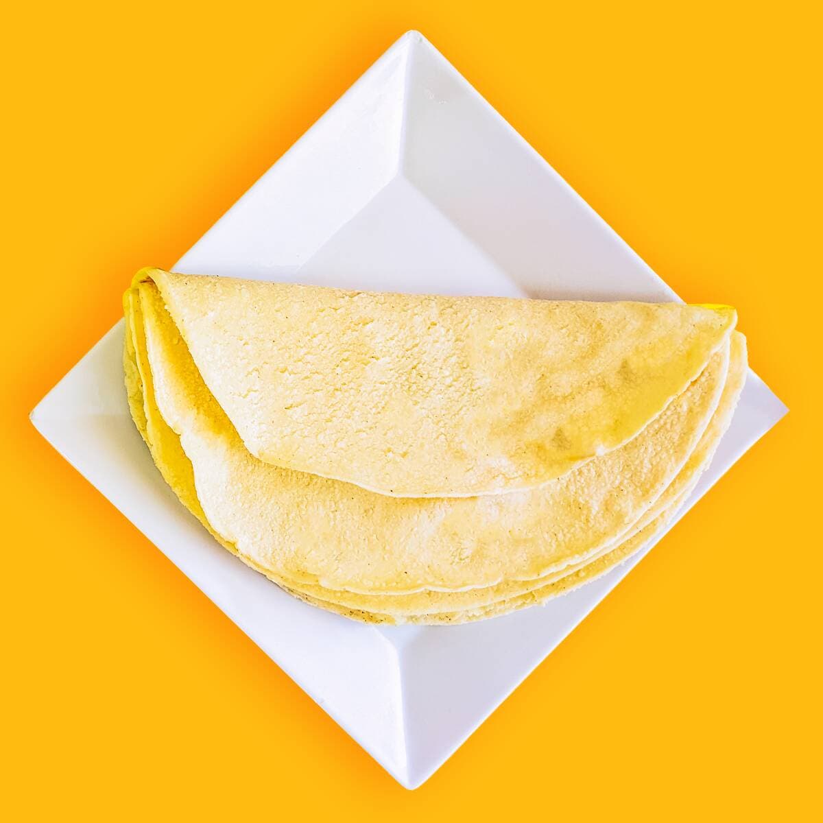 8 Tortillas de Maíz