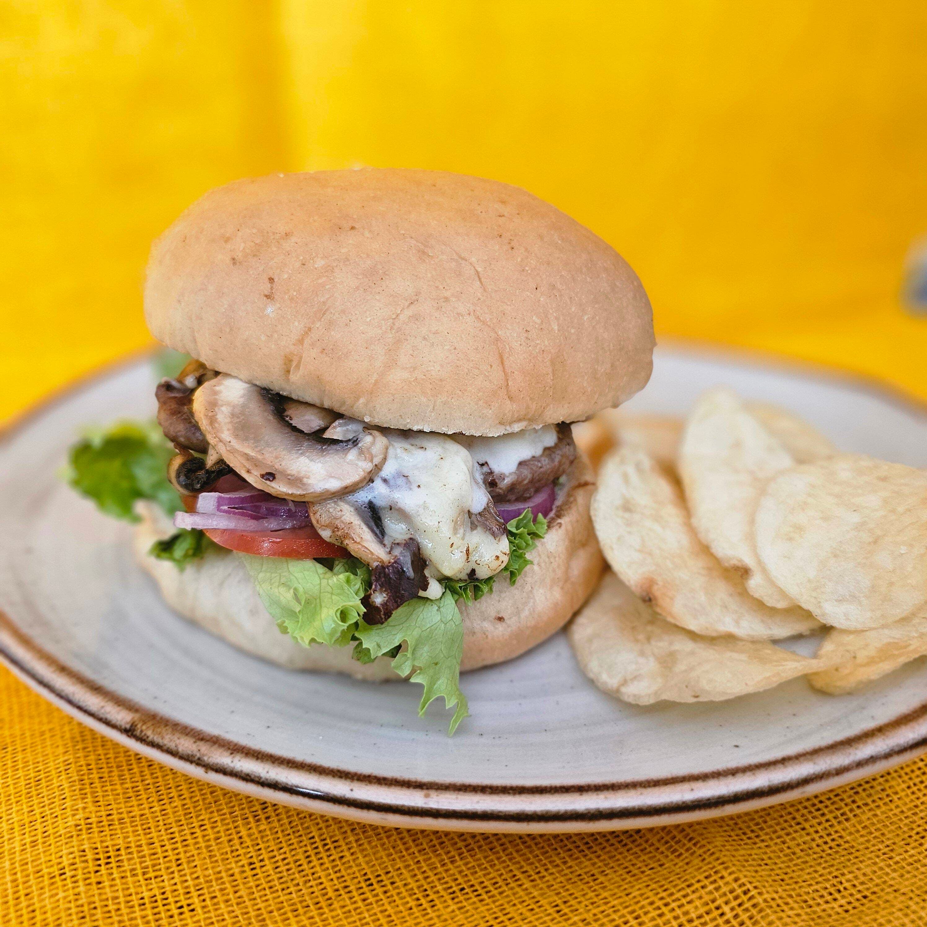 HAMBURGUESA CHAMPIÑON