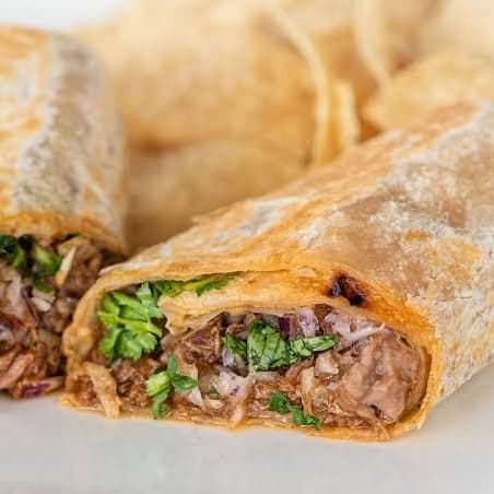 Burrito De Birria (sin Queso) + Consome