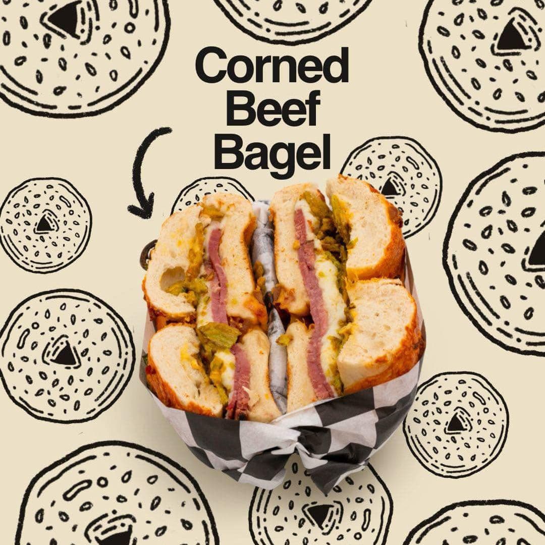 Corned Beef Bagel