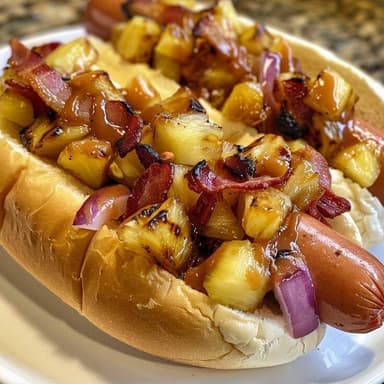 Hot Dog Hawaiano