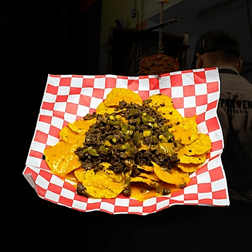Nachos con Arrachera