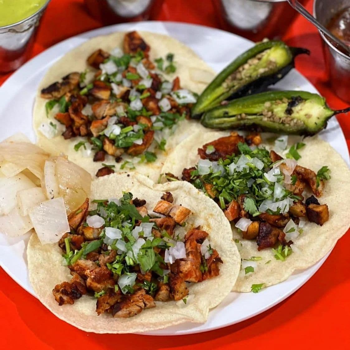Taco de Maíz con Pastor
