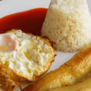 Arroz a la Cubana