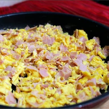 BURRITO DE HUEVO/JAMON