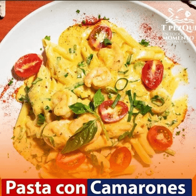 Pasta con Camarones