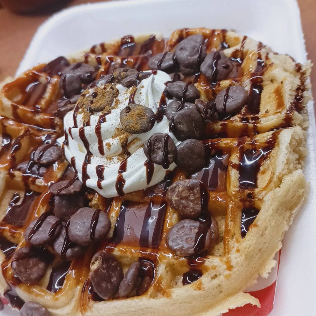 WAFFLE REDONDO SENCILLO