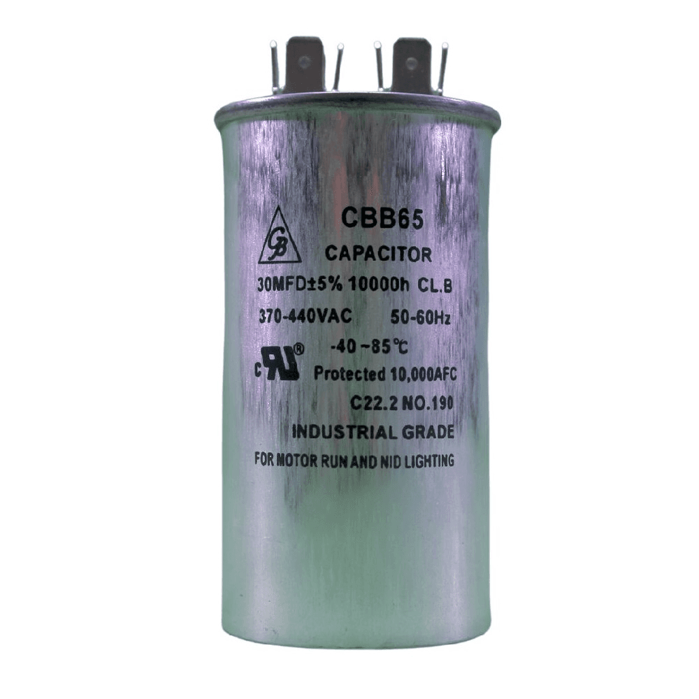 CAPACITOR MINISPLIT XAIR051 440V 30MF 2 BORDES