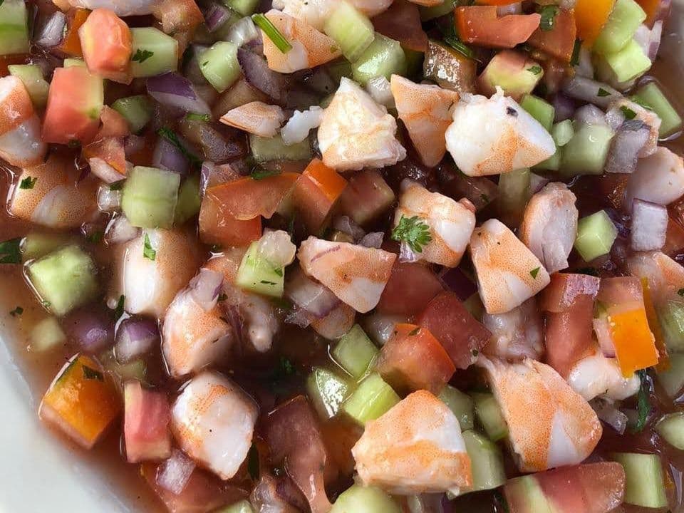 Litro de ceviche mixto