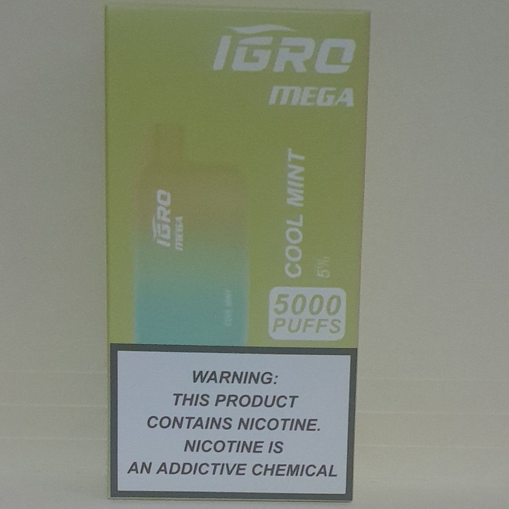 IGRO MEGA COOL MINT 5000 puffs