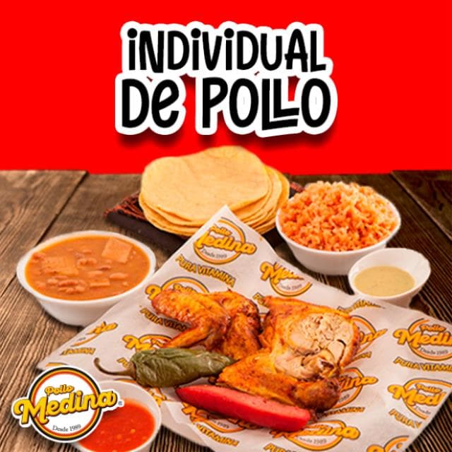 INDIVIDUAL DE POLLO,