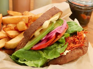 Sándwich de Cochinita.