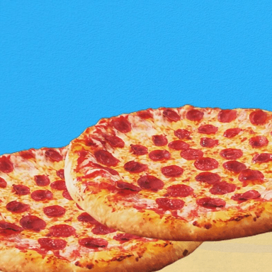 2 Pizzas Extra Grandes 16" Pepperoni