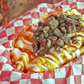 GUABOS FRIES CON ARRACHERA