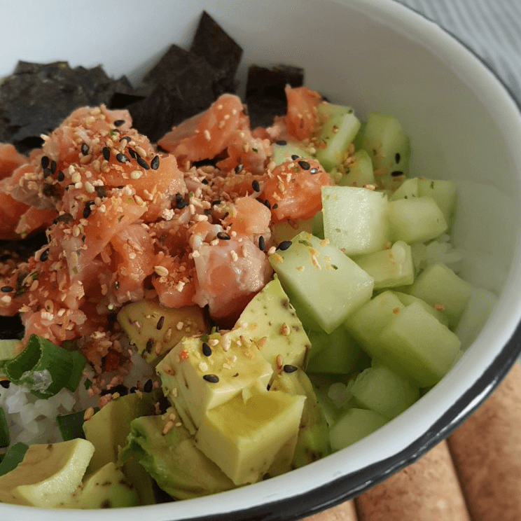 Sushi Bowl Salmón