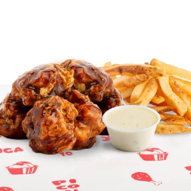 Boneless 8 Piezas + Papas Francesas Individuales.