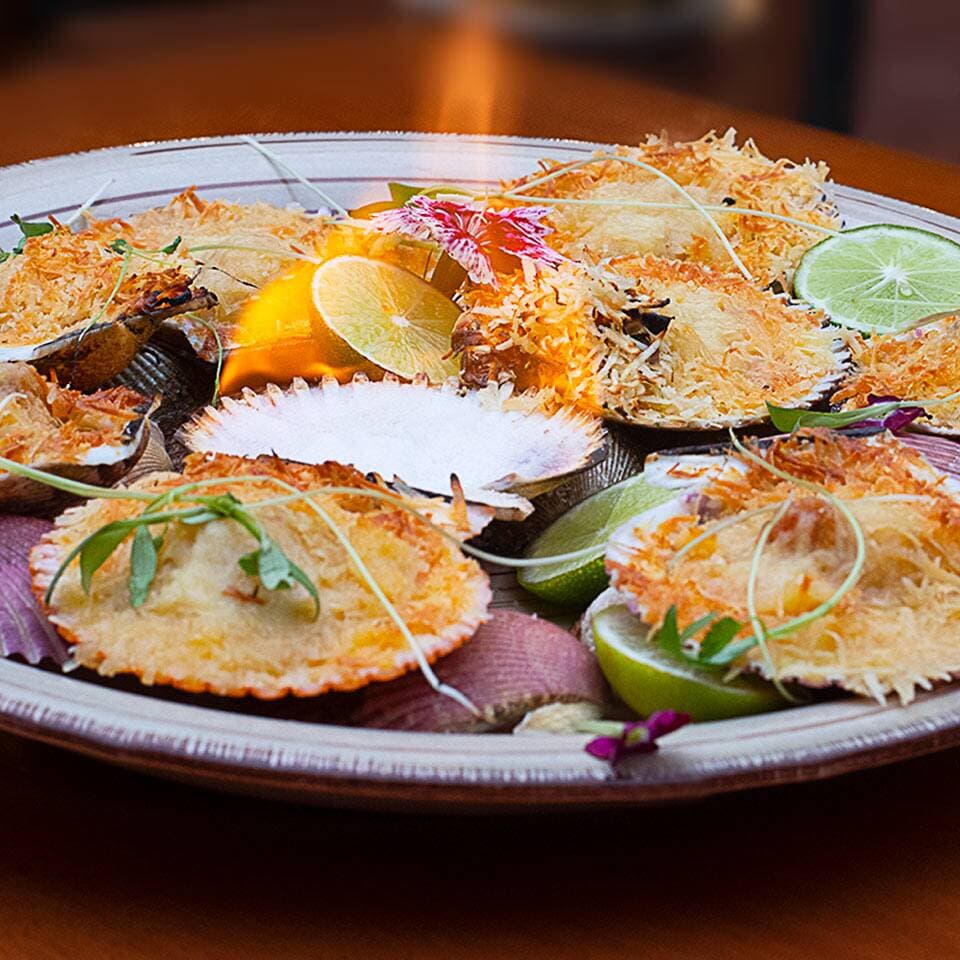 Conchitas a la Parmesana
