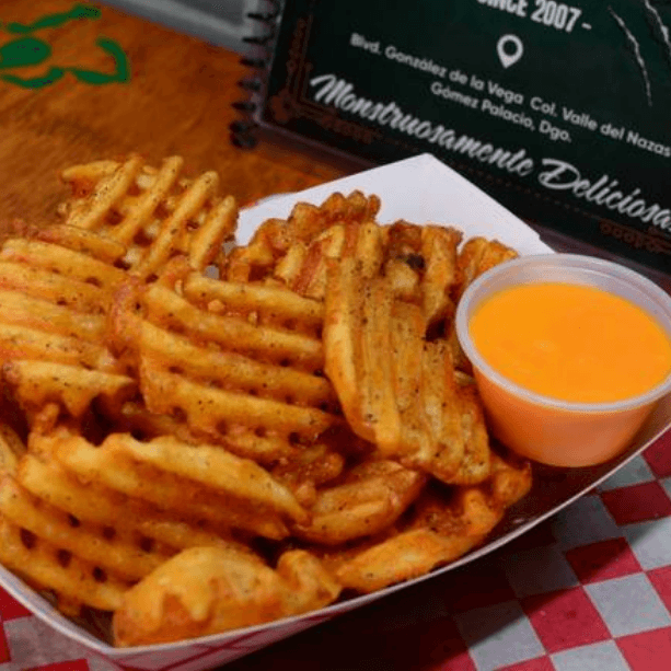 Orden de papas crisscut