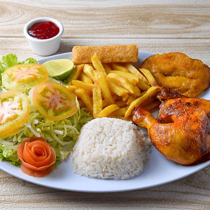 Bandeja Pollo Asado