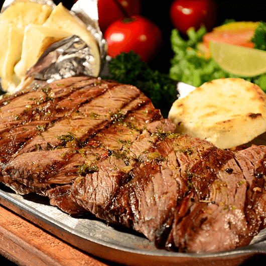 Baby Beef con 2 Acompañantes