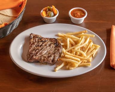 ARRACHERA CON PAPAS