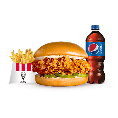 Combo  Kentucky Chicken Sandwich Original