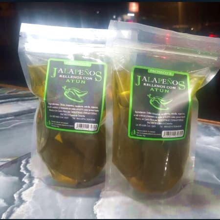 Bolsa de Chile Relleno con Atún