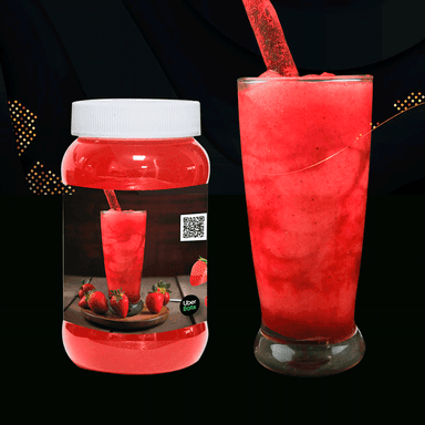 Frappe De Fresa de Agua 500 ml