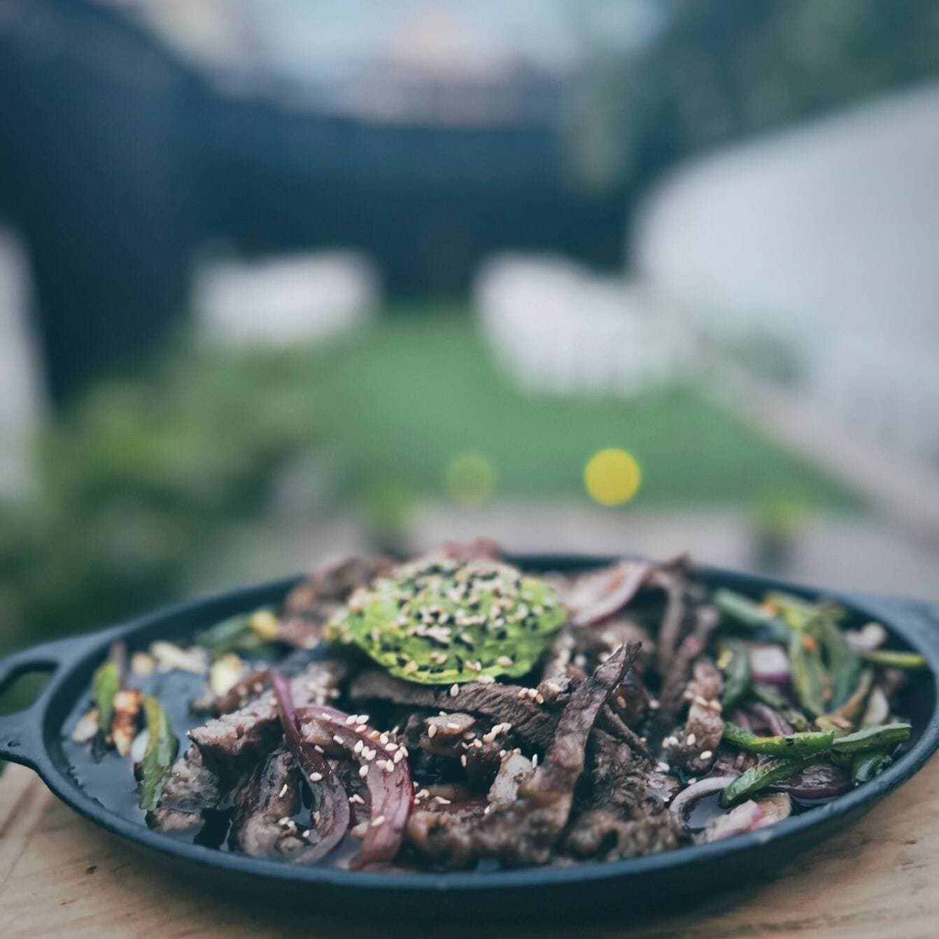 Aguachile de rib eye