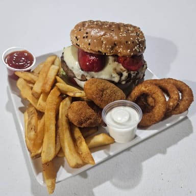 PARRILLERA SAMPLER BURGUER