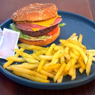 Hamburguesa con Papas