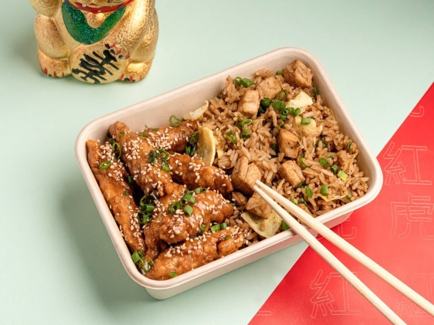 Pollo Chijaukay con chaufa