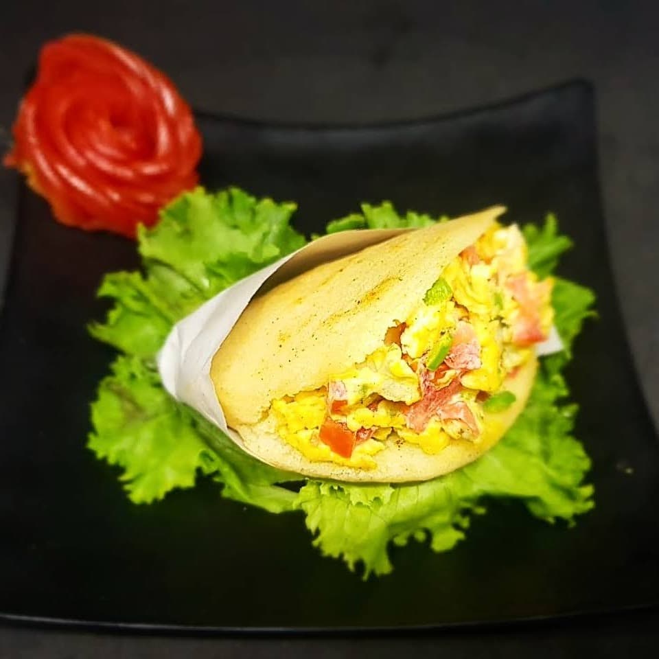 Arepa de Huevos a la Mexicana