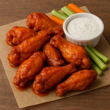 5 Alitas Búfalo