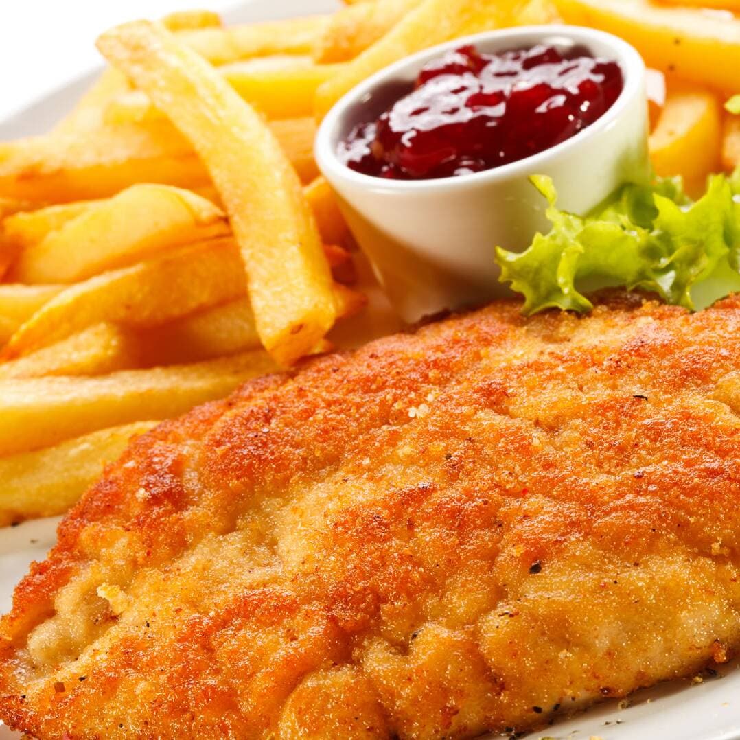 Pechuga con Papas a la Francesa