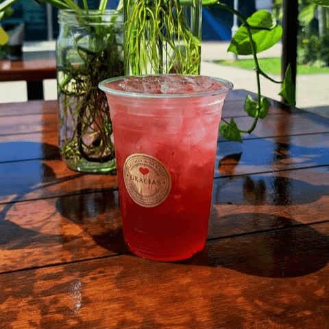 Té Frio de Durazno-Jamaica