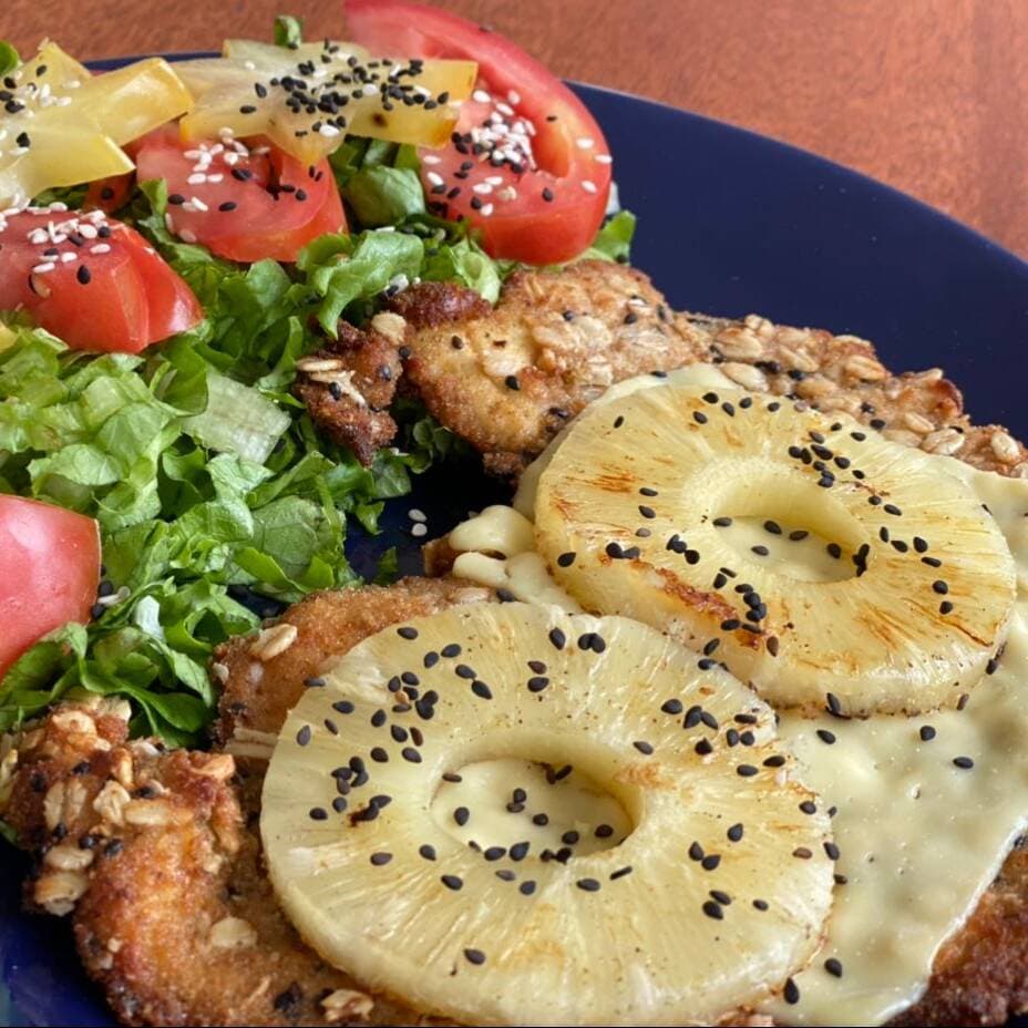 Milanesa Hawaiana